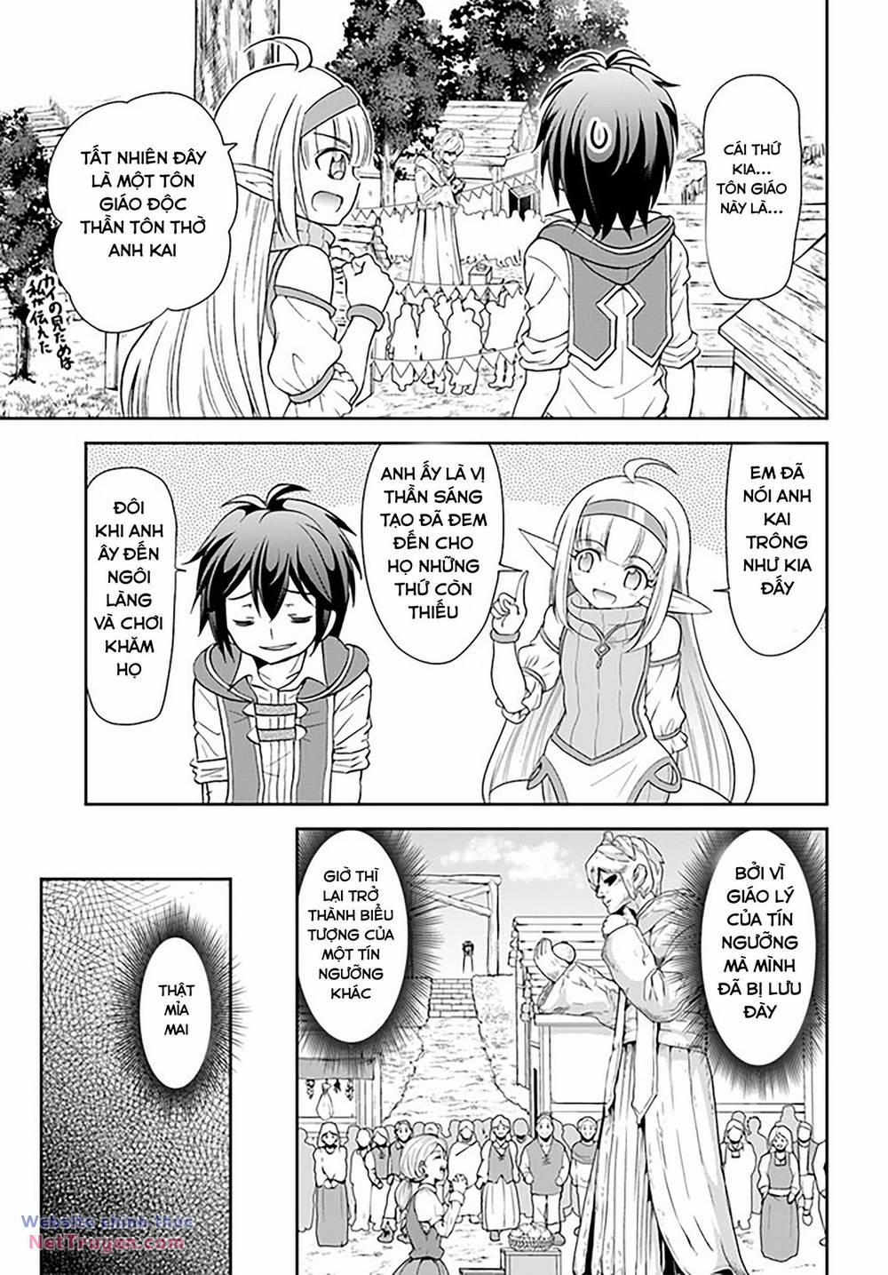 Tenohira Kaitaku Mura De Isekai Kenkokuki: Fueteku Yome-Tachi To Nonbiri Mujintou Life 23.4 trang 9