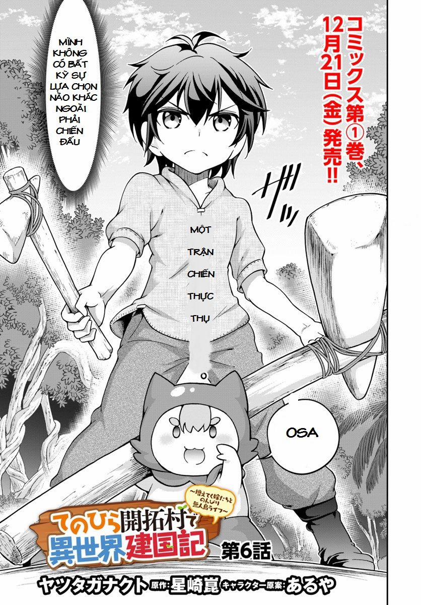 Tenohira Kaitaku Mura De Isekai Kenkokuki: Fueteku Yome-Tachi To Nonbiri Mujintou Life 6 trang 3