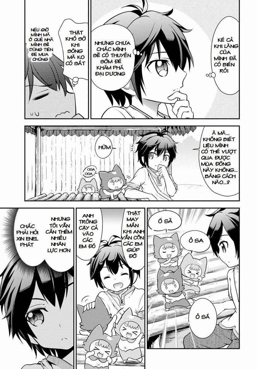 Tenohira Kaitaku Mura De Isekai Kenkokuki: Fueteku Yome-Tachi To Nonbiri Mujintou Life 7 trang 21