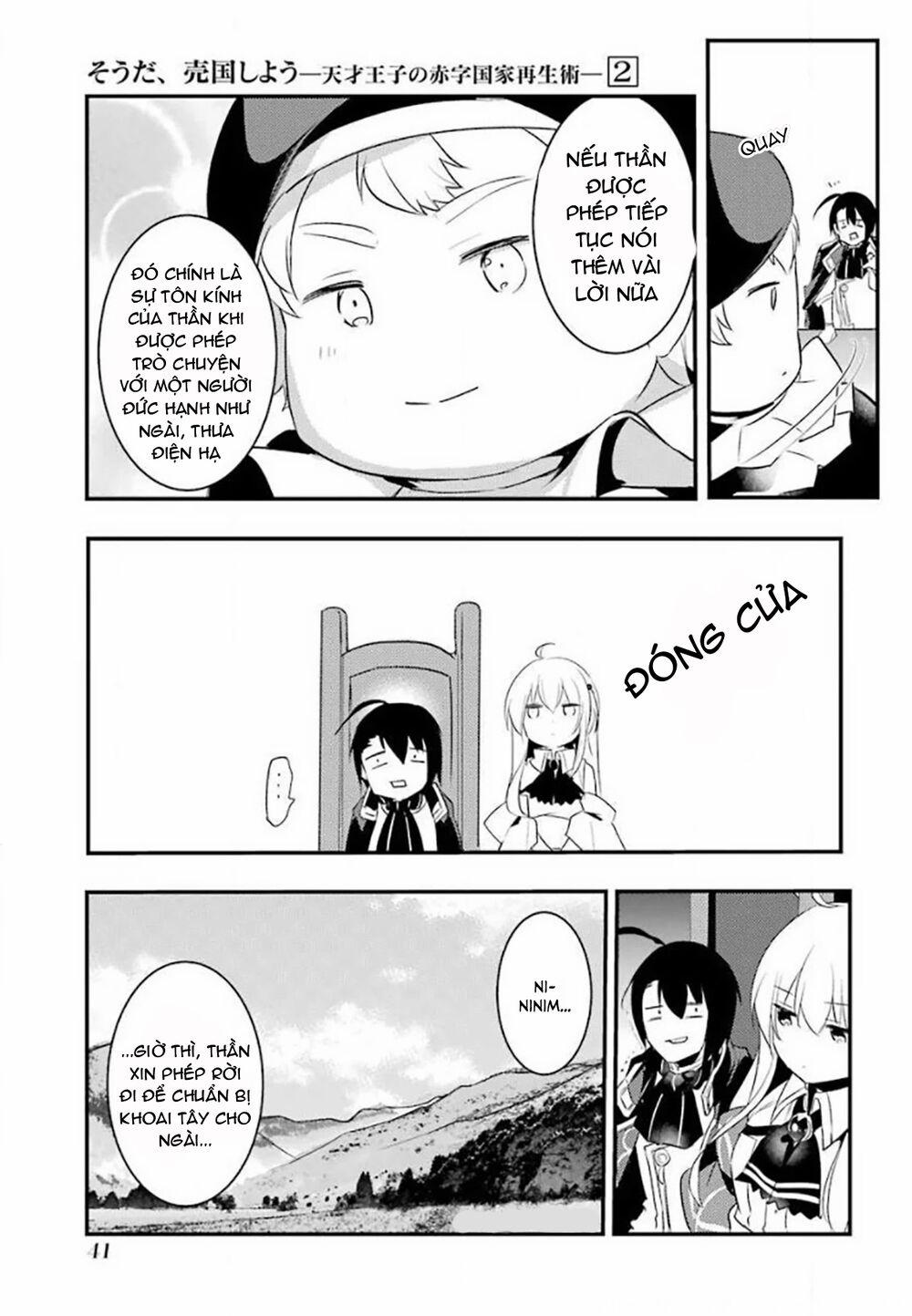 Tensai Ouji No Akaji Kokka Saisei Jutsu – Souda, Baikoku Shiyou 19 trang 8