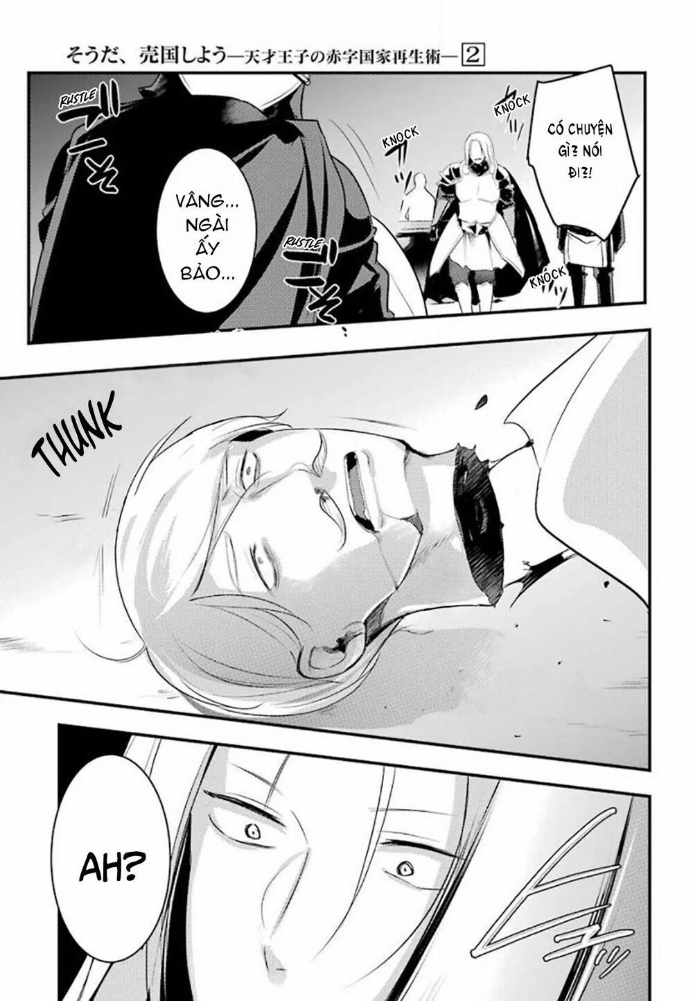 Tensai Ouji No Akaji Kokka Saisei Jutsu – Souda, Baikoku Shiyou 25 trang 6