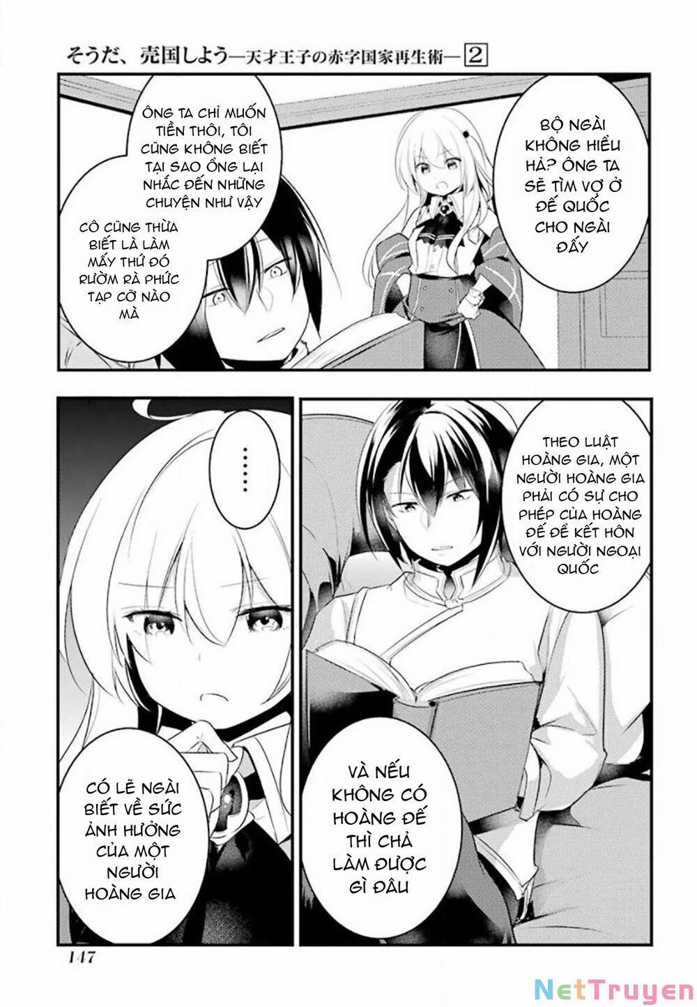 Tensai Ouji No Akaji Kokka Saisei Jutsu – Souda, Baikoku Shiyou 28 trang 14