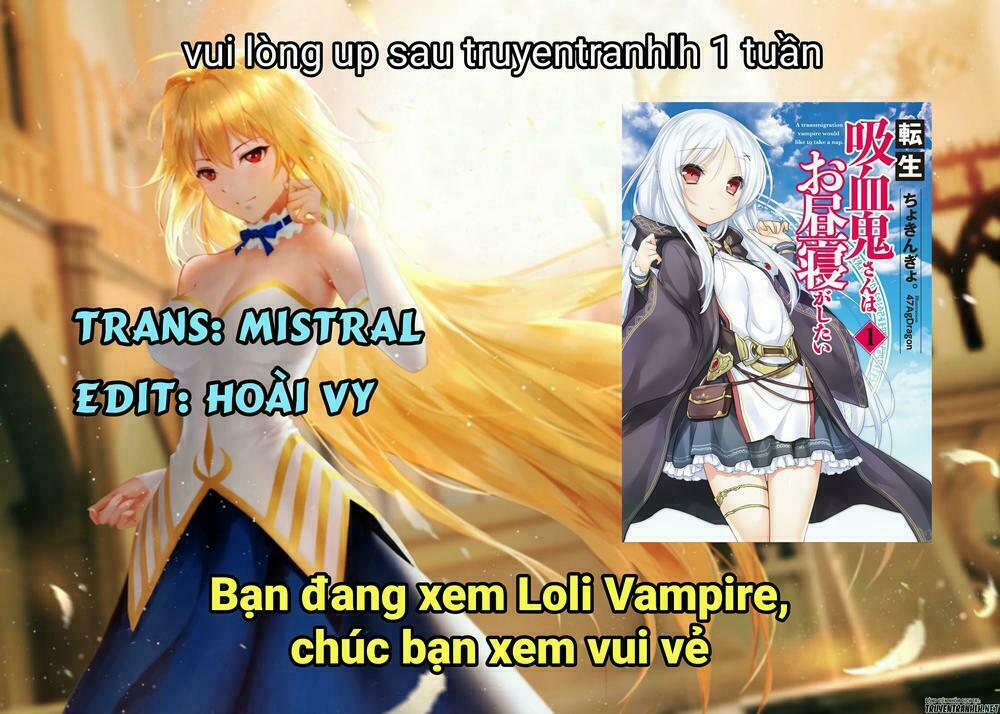 Tensei Kyuuketsukisan Wa Ohirune Ga Shitai 12 trang 1