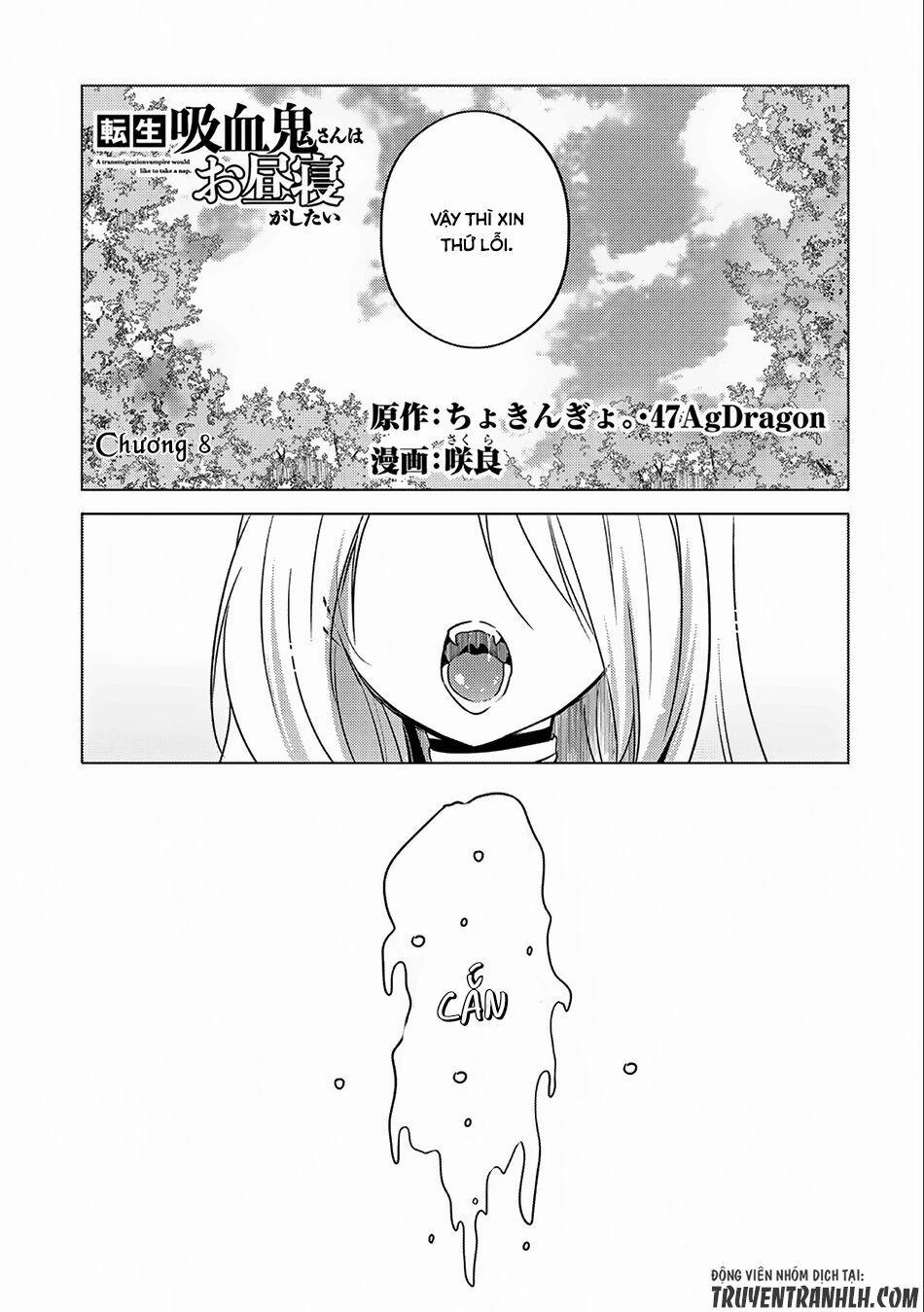 Tensei Kyuuketsukisan Wa Ohirune Ga Shitai 8 trang 0