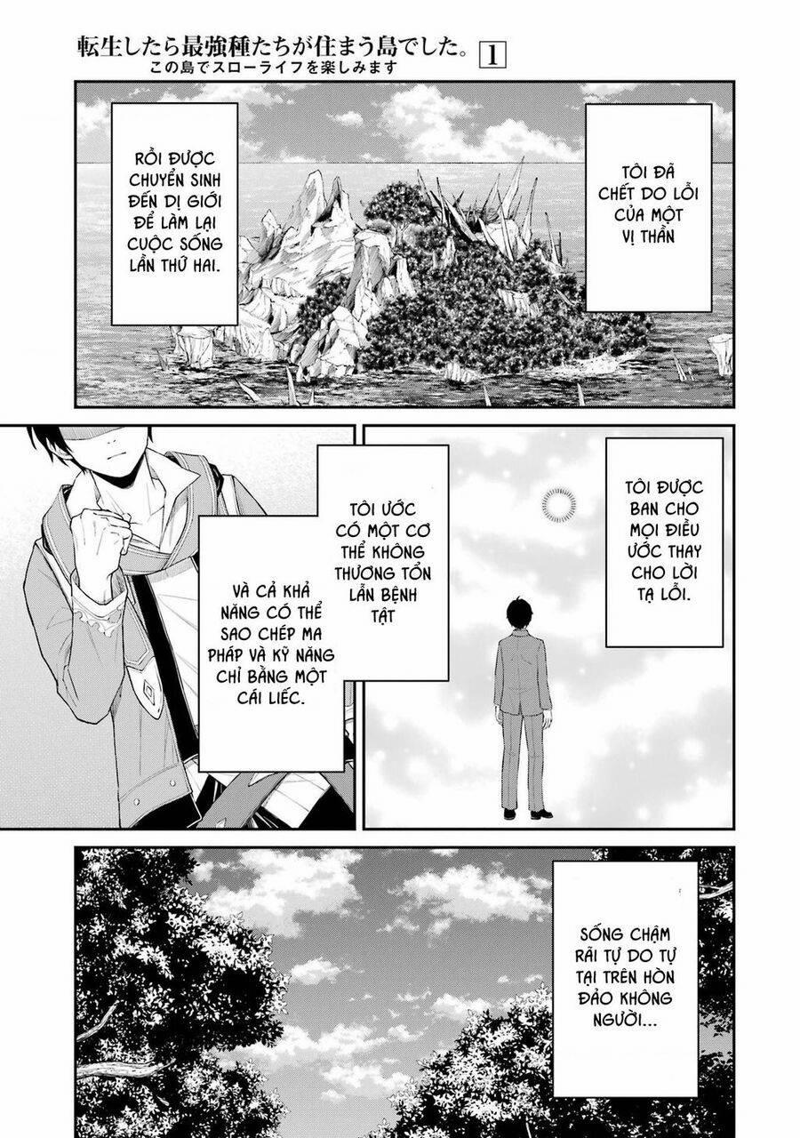 Tensei Shitara Saikyoushutachi Ga Sumau Shima Deshita. Kono Shima De Slow Life Wo Tanoshimasu 2 trang 0