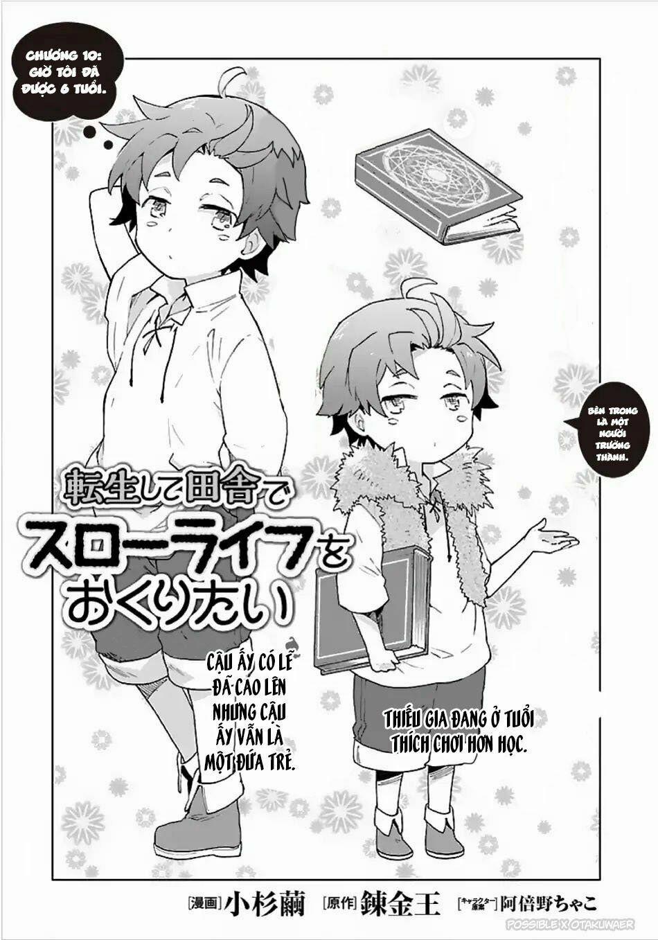 Tensei Shite Inaka De Slowlife Wo Okuritai 10 trang 2