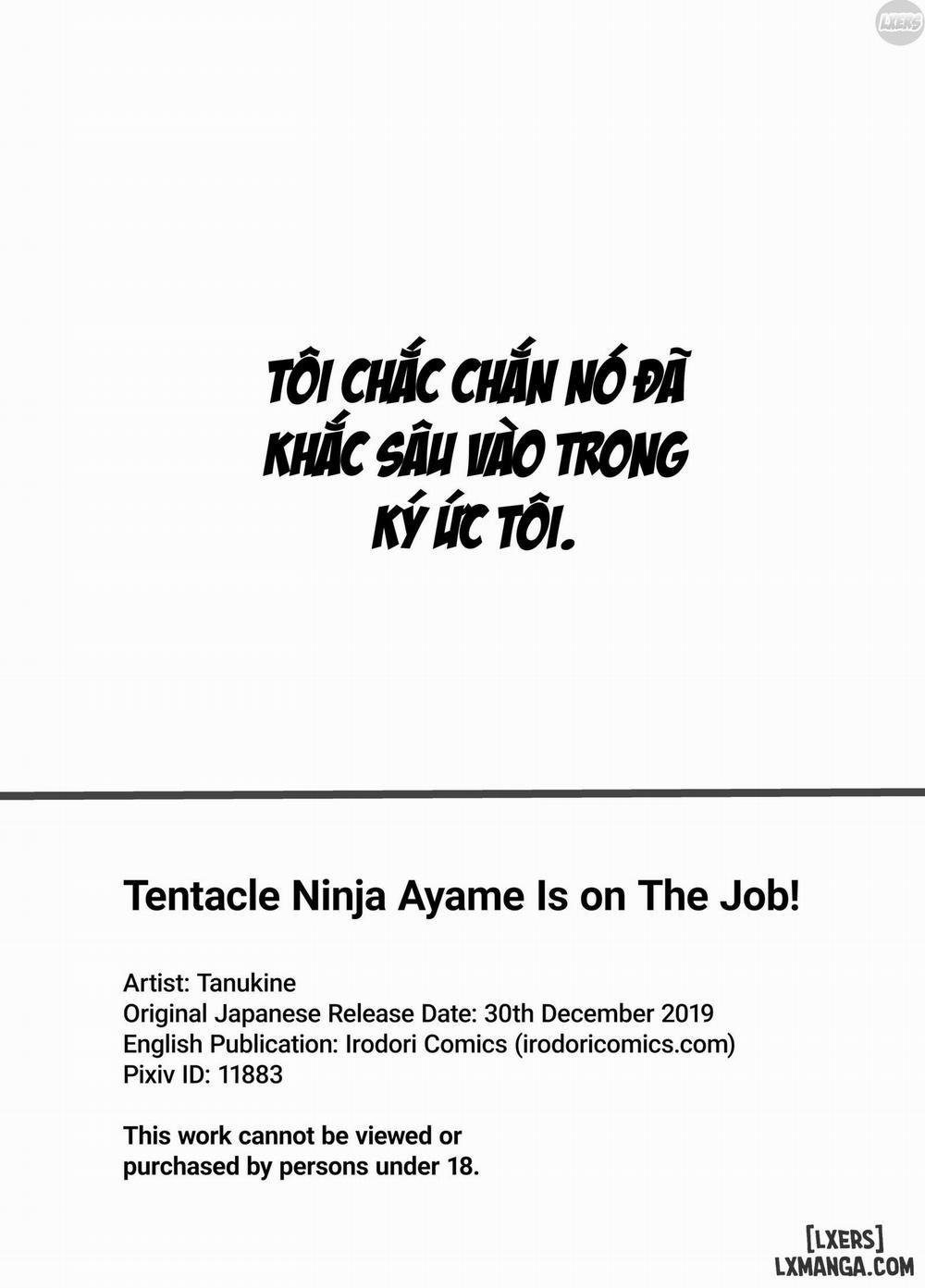 Tentacle Ninja Ayame is On The Job! Oneshot trang 26