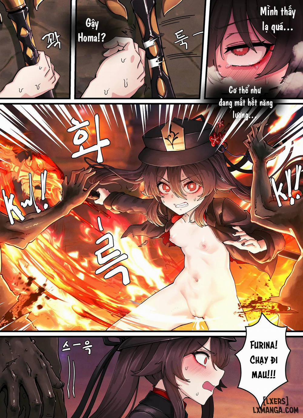 Teyvat Gravure #08: Hu Tao & Furina Oneshot trang 9