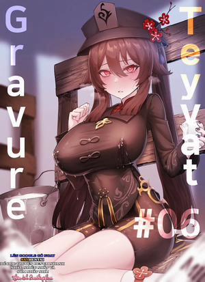 Bìa truyện Teyvat Gravure phần 6_ Hu Tao - Không che, 