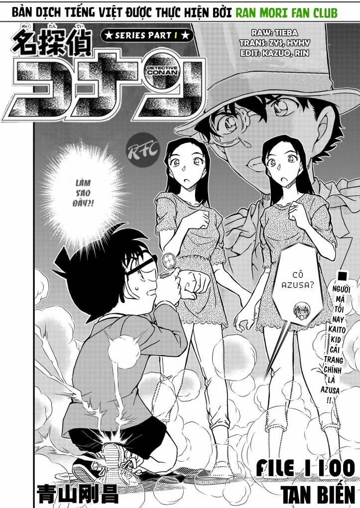 Thám Tử Conan 1100 trang 1