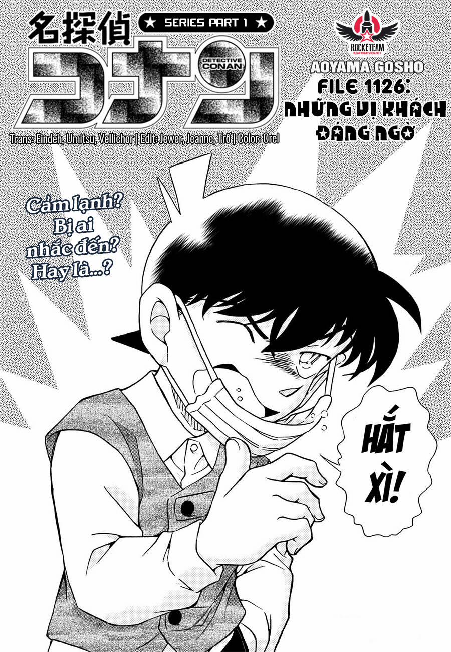 Thám Tử Conan 1126 trang 1