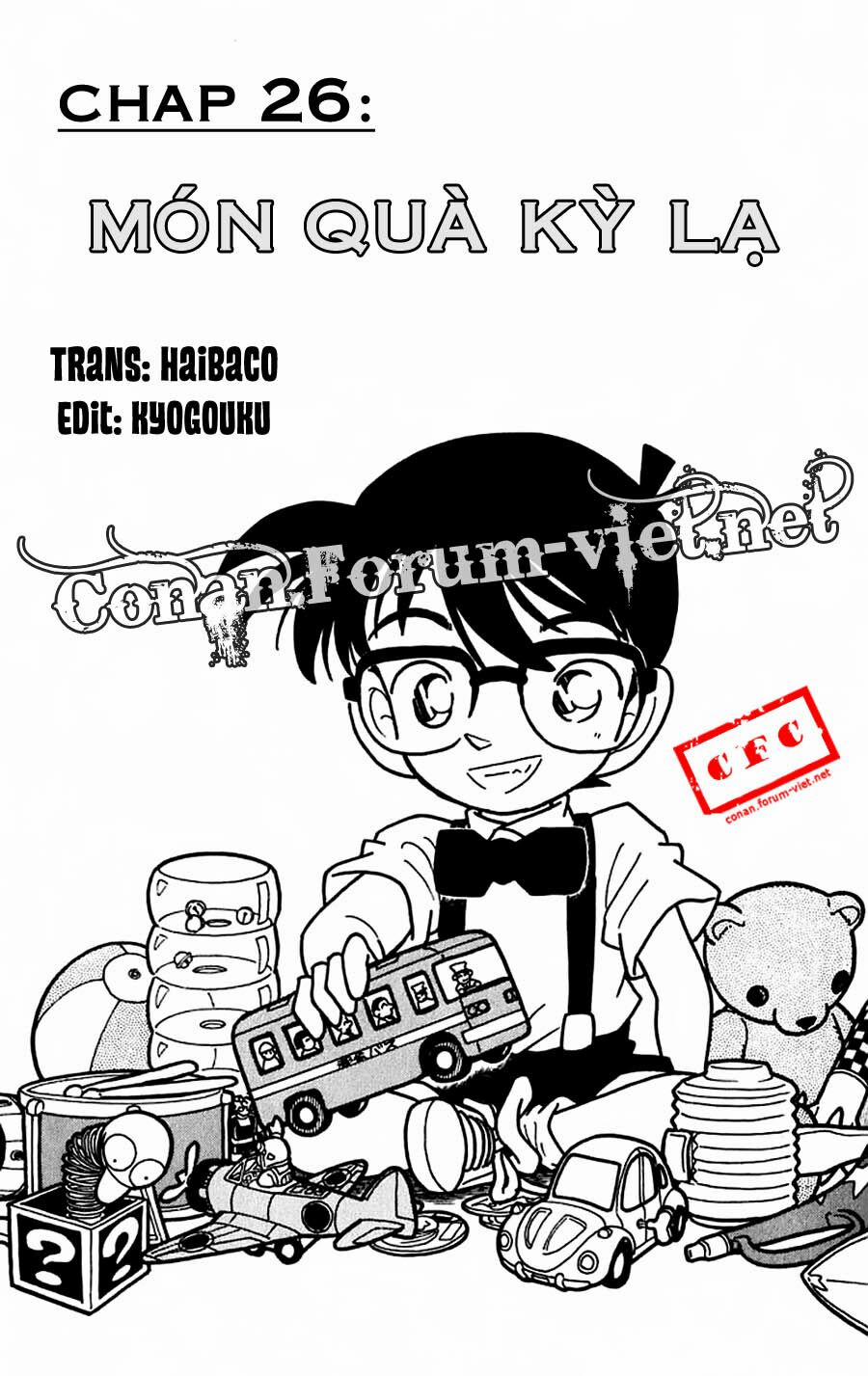 Thám Tử Conan 26 trang 0