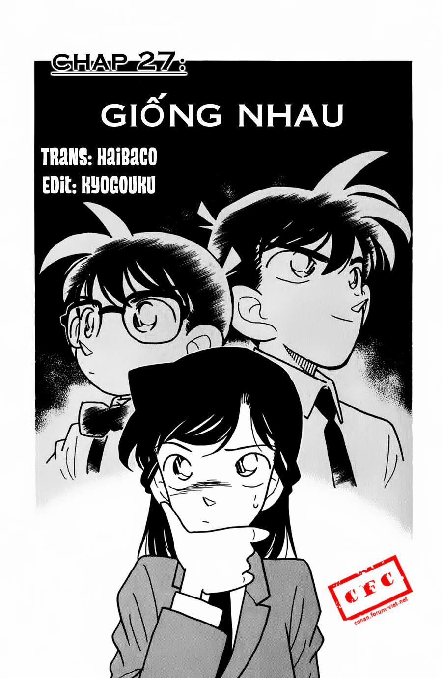 Thám Tử Conan 27 trang 0
