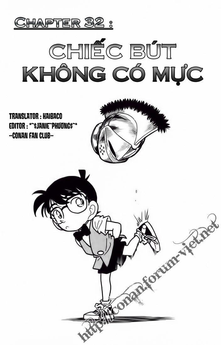 Thám Tử Conan 32 trang 0