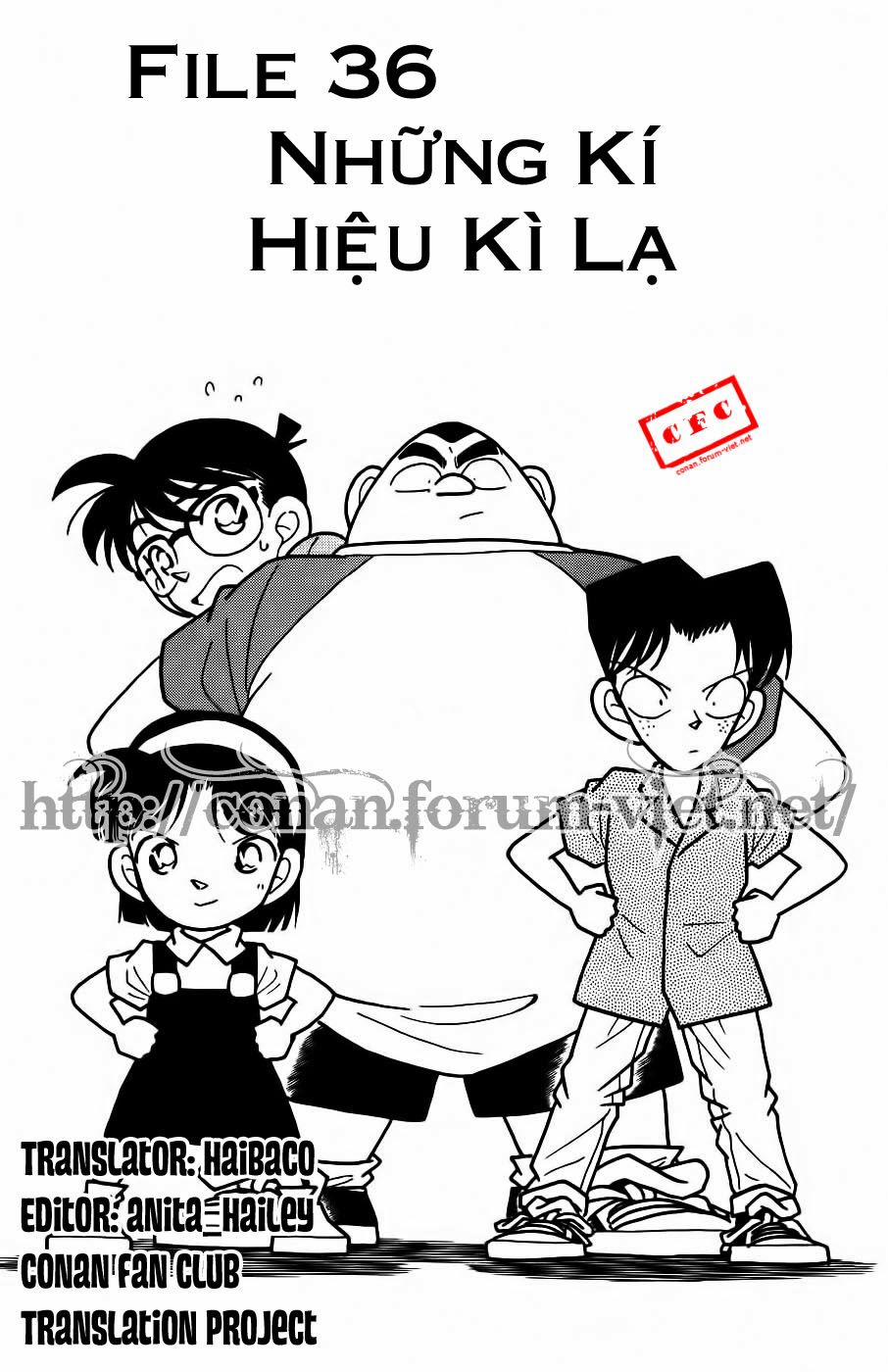 Thám Tử Conan 36 trang 0