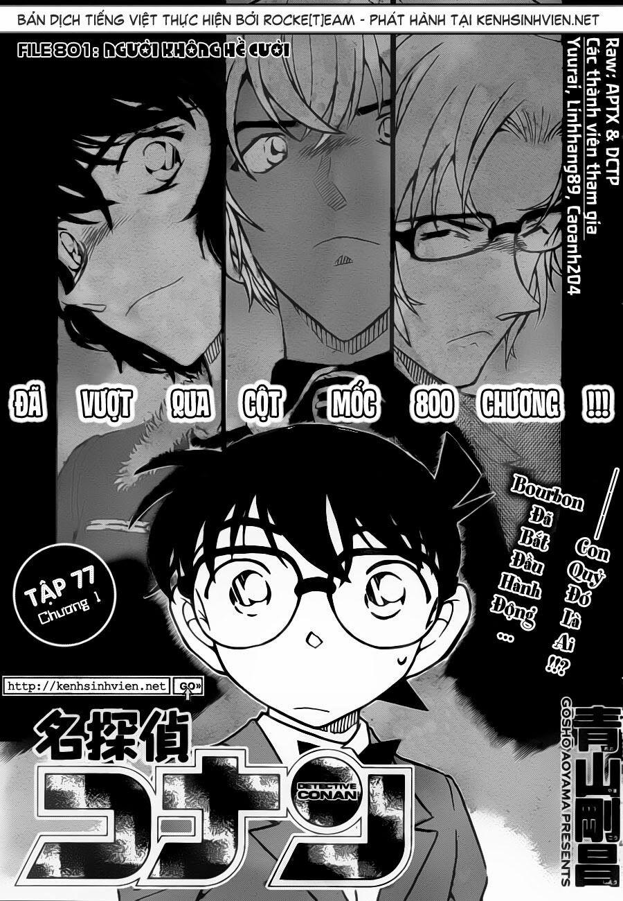 Thám Tử Conan 801 trang 1