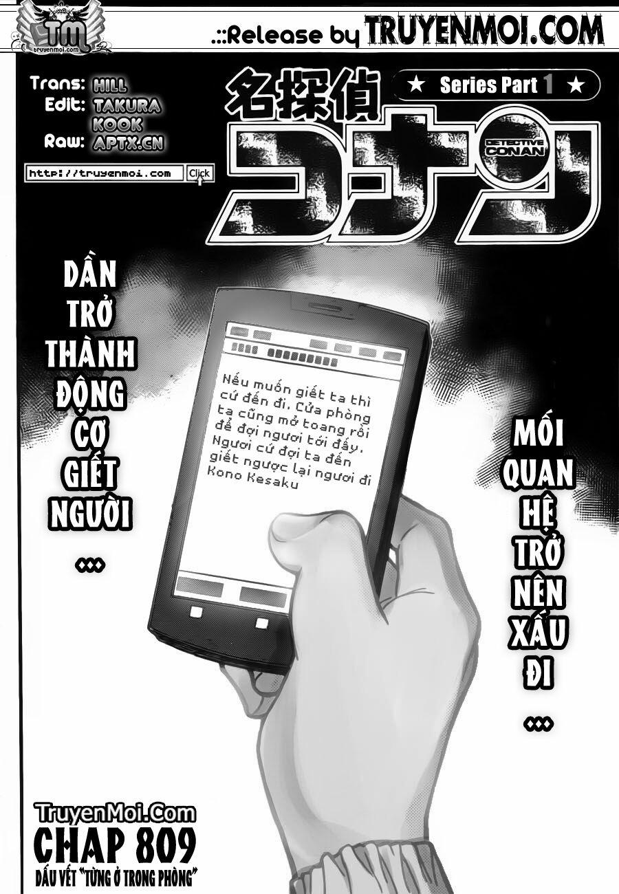 Thám Tử Conan 809 trang 1