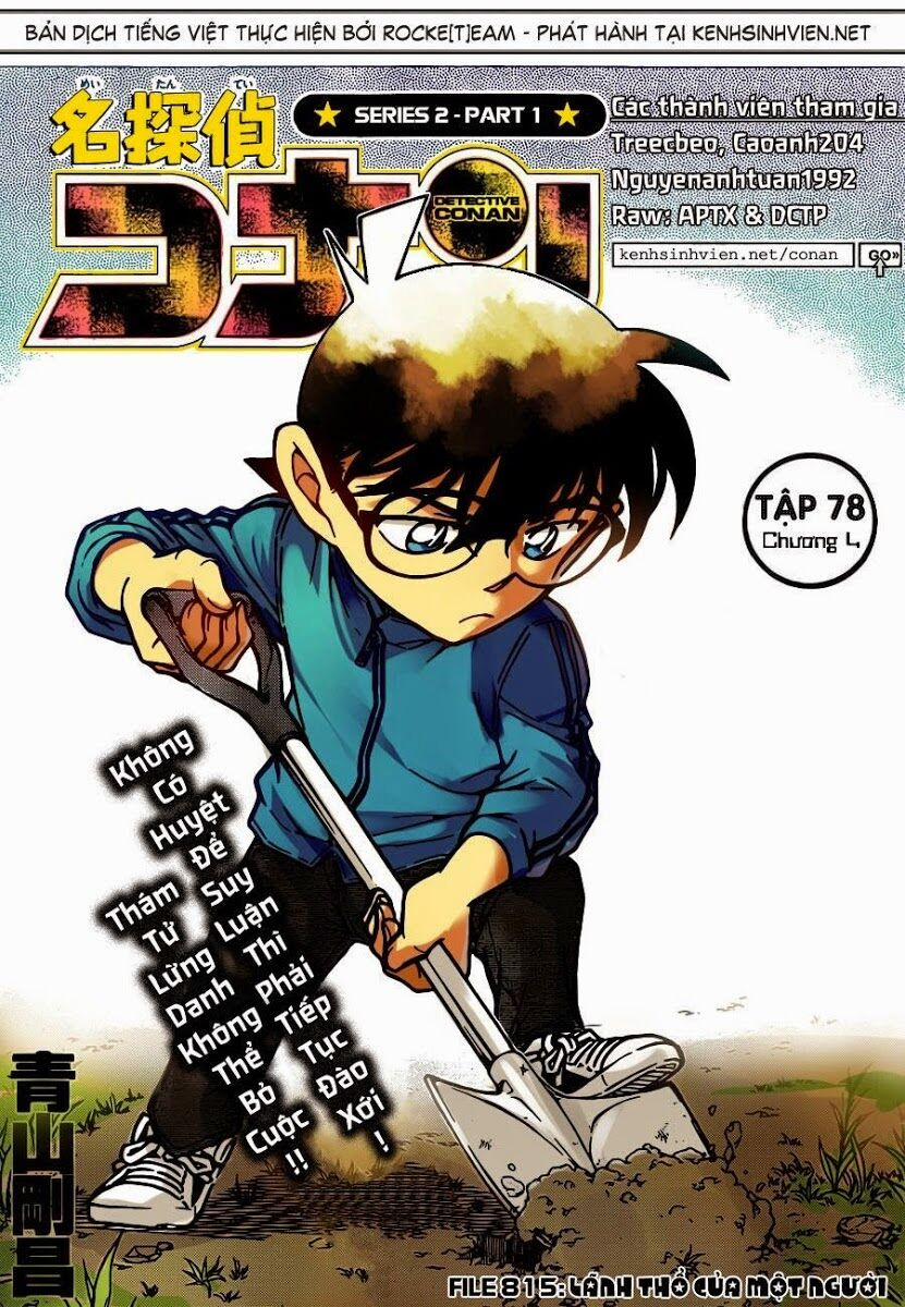 Thám Tử Conan 815 trang 1