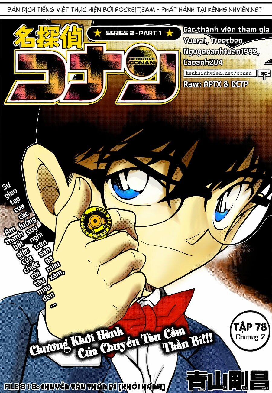 Thám Tử Conan 818 trang 0