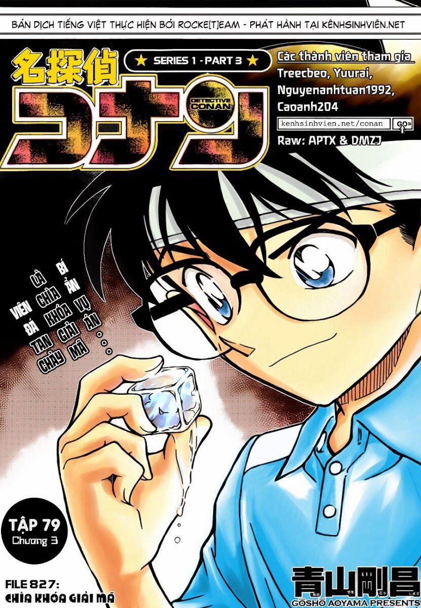 Thám Tử Conan 827 trang 0