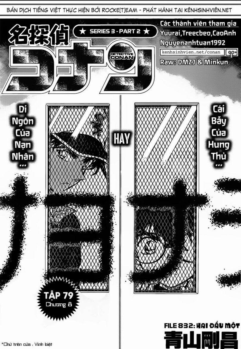 Thám Tử Conan 832 trang 2