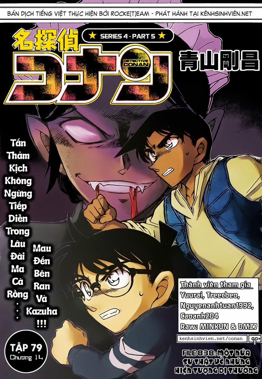 Thám Tử Conan 838 trang 0
