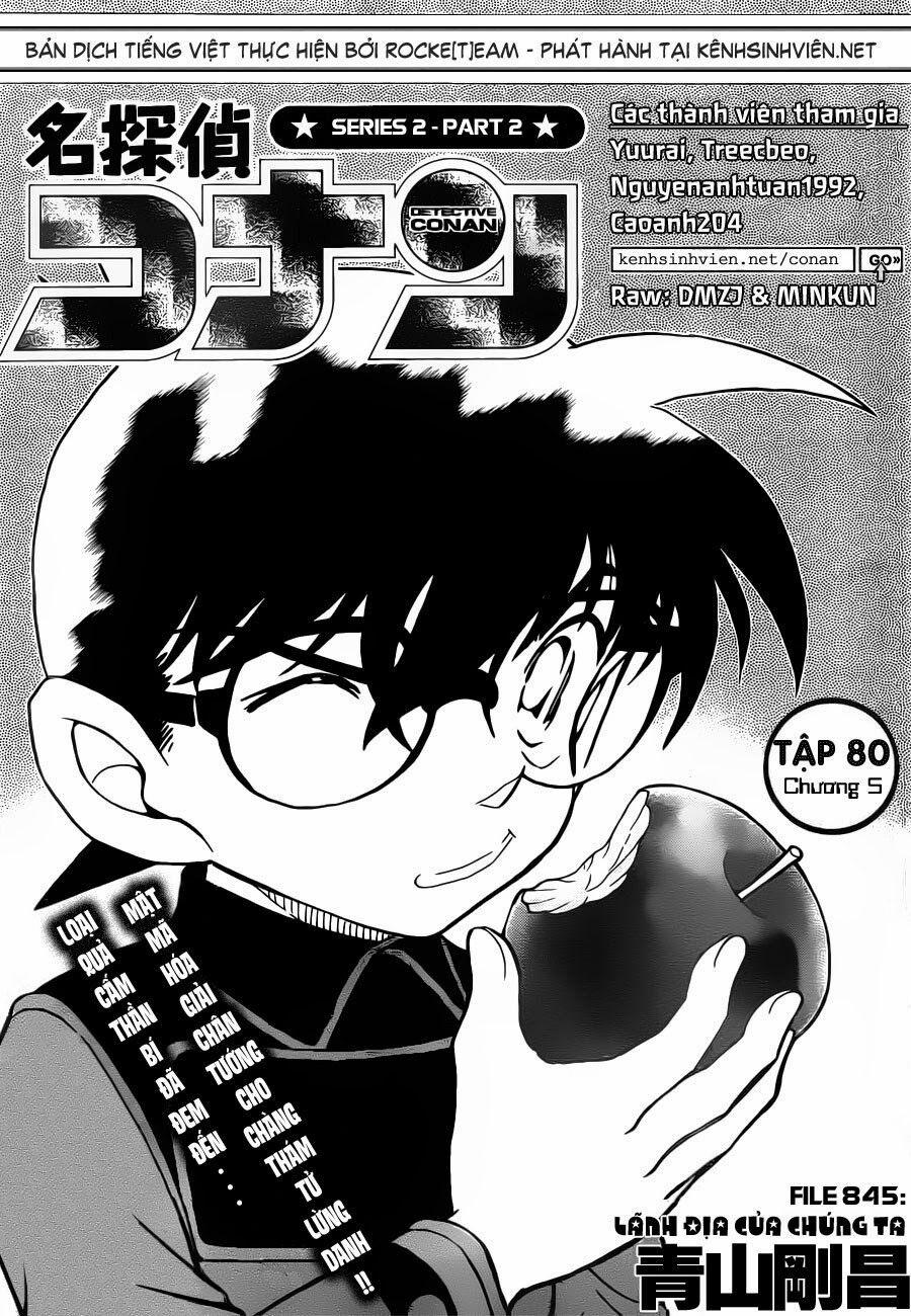 Thám Tử Conan 845 trang 1
