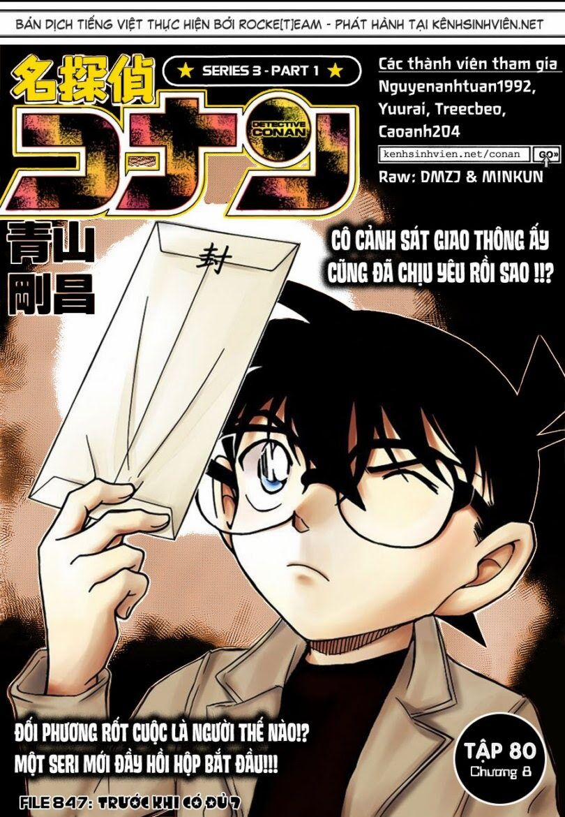 Thám Tử Conan 847 trang 0