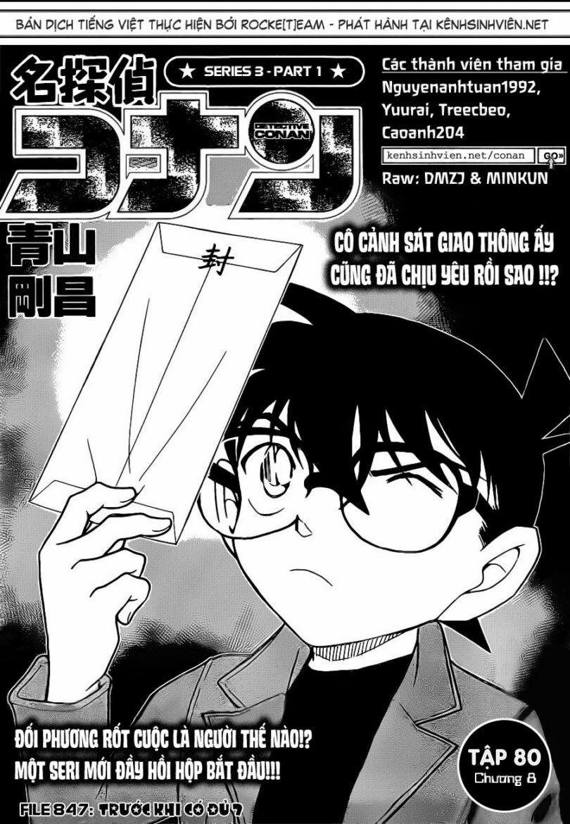 Thám Tử Conan 847 trang 2