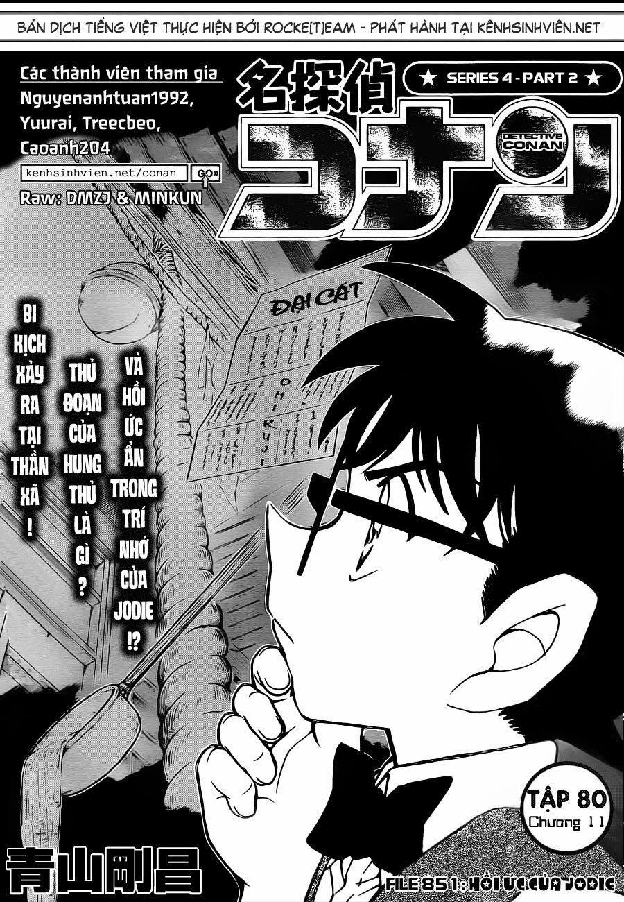 Thám Tử Conan 851 trang 1
