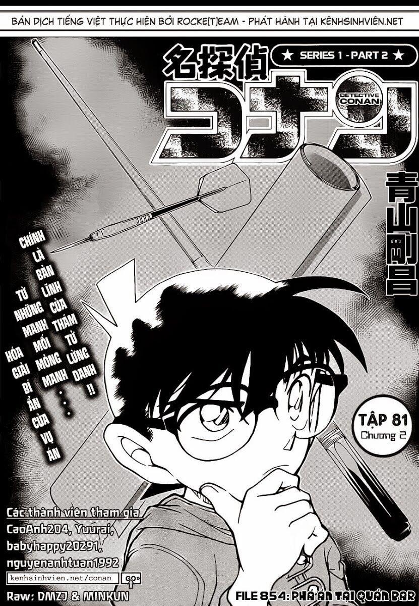 Thám Tử Conan 854 trang 1