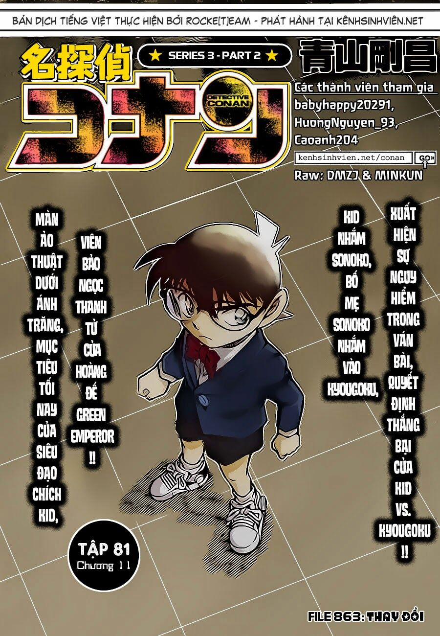 Thám Tử Conan 863 trang 1