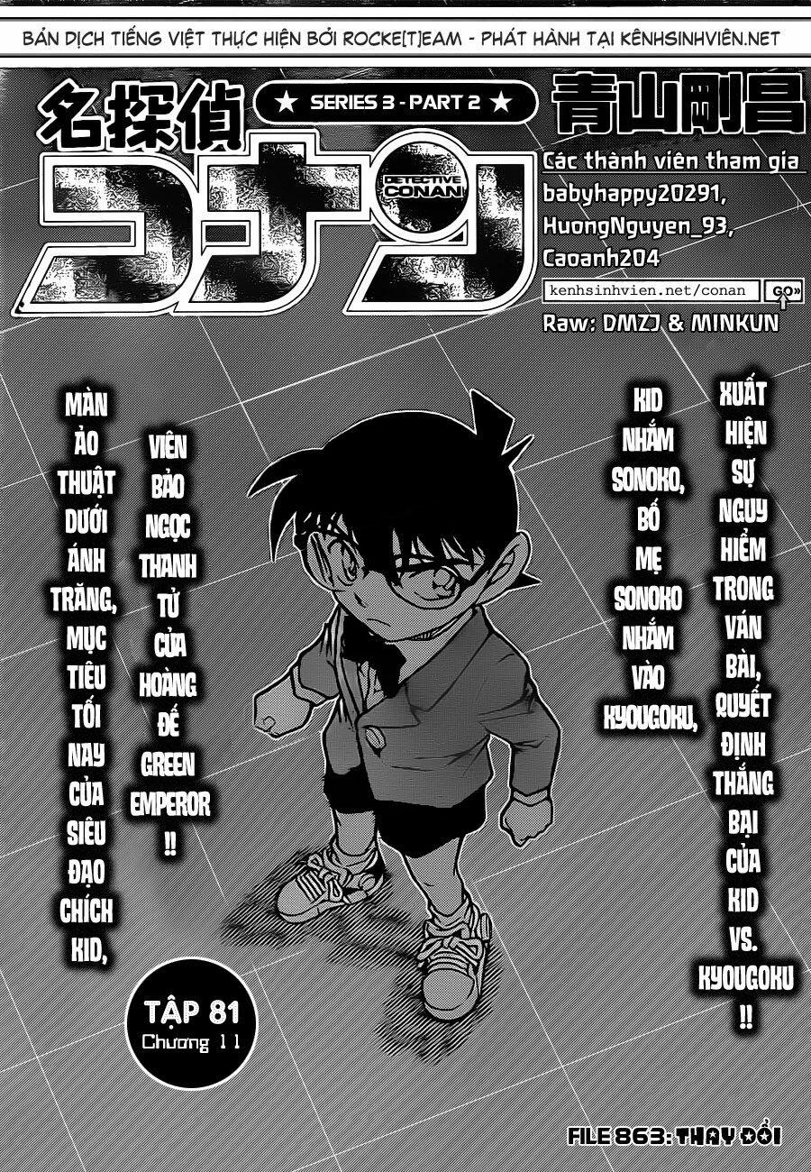 Thám Tử Conan 863 trang 2