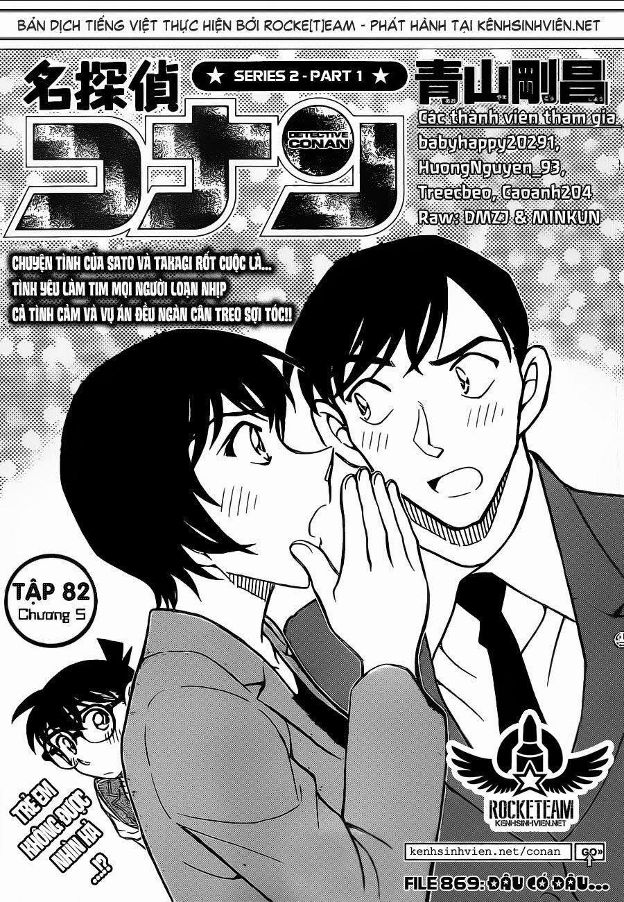 Thám Tử Conan 869 trang 1