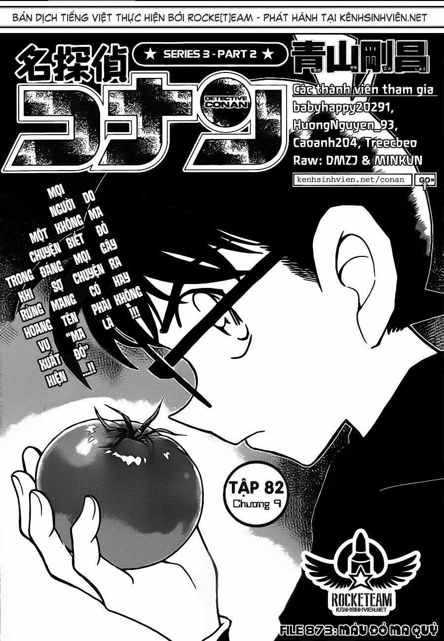 Thám Tử Conan 873 trang 1