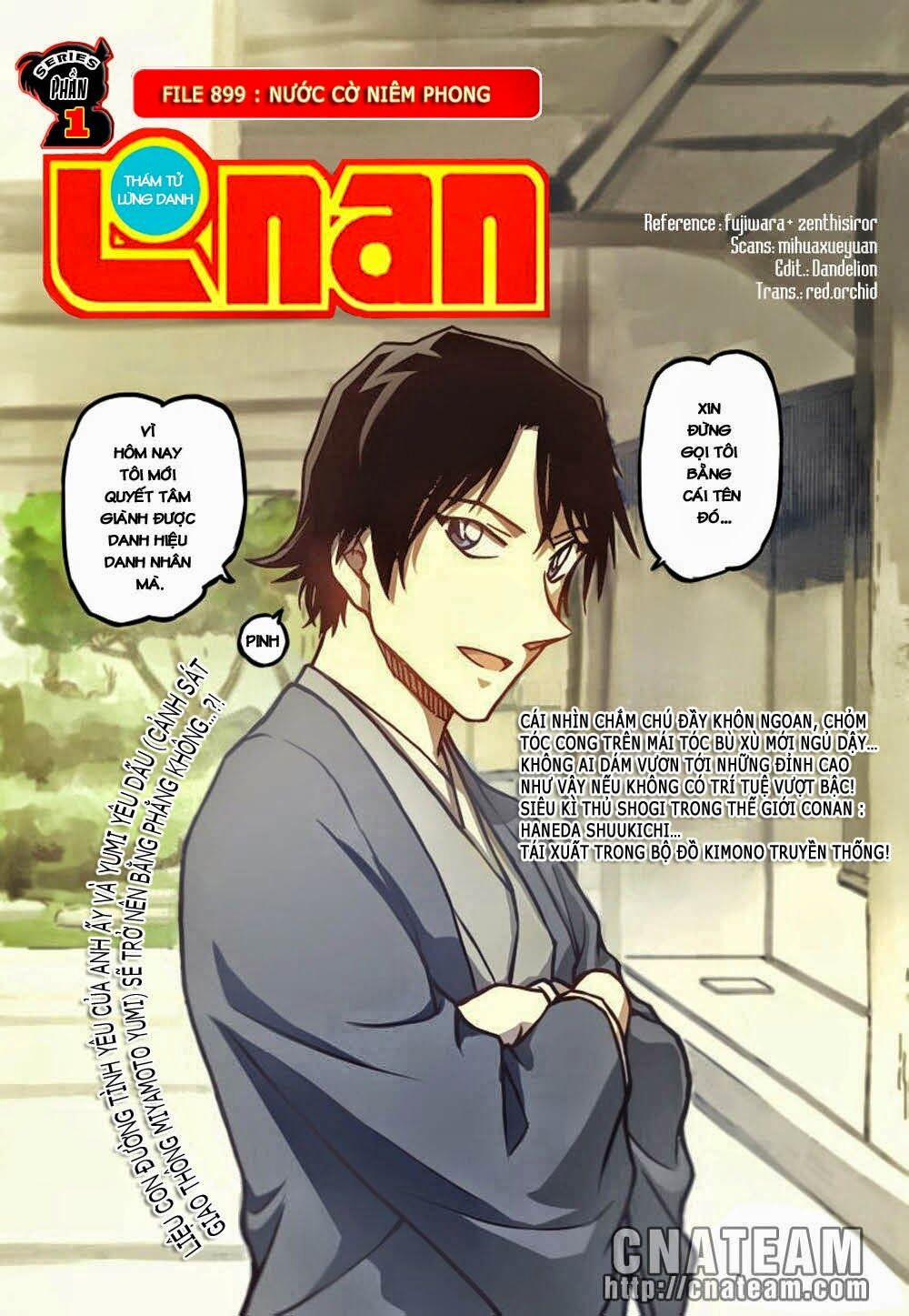 Thám Tử Conan 899 trang 1