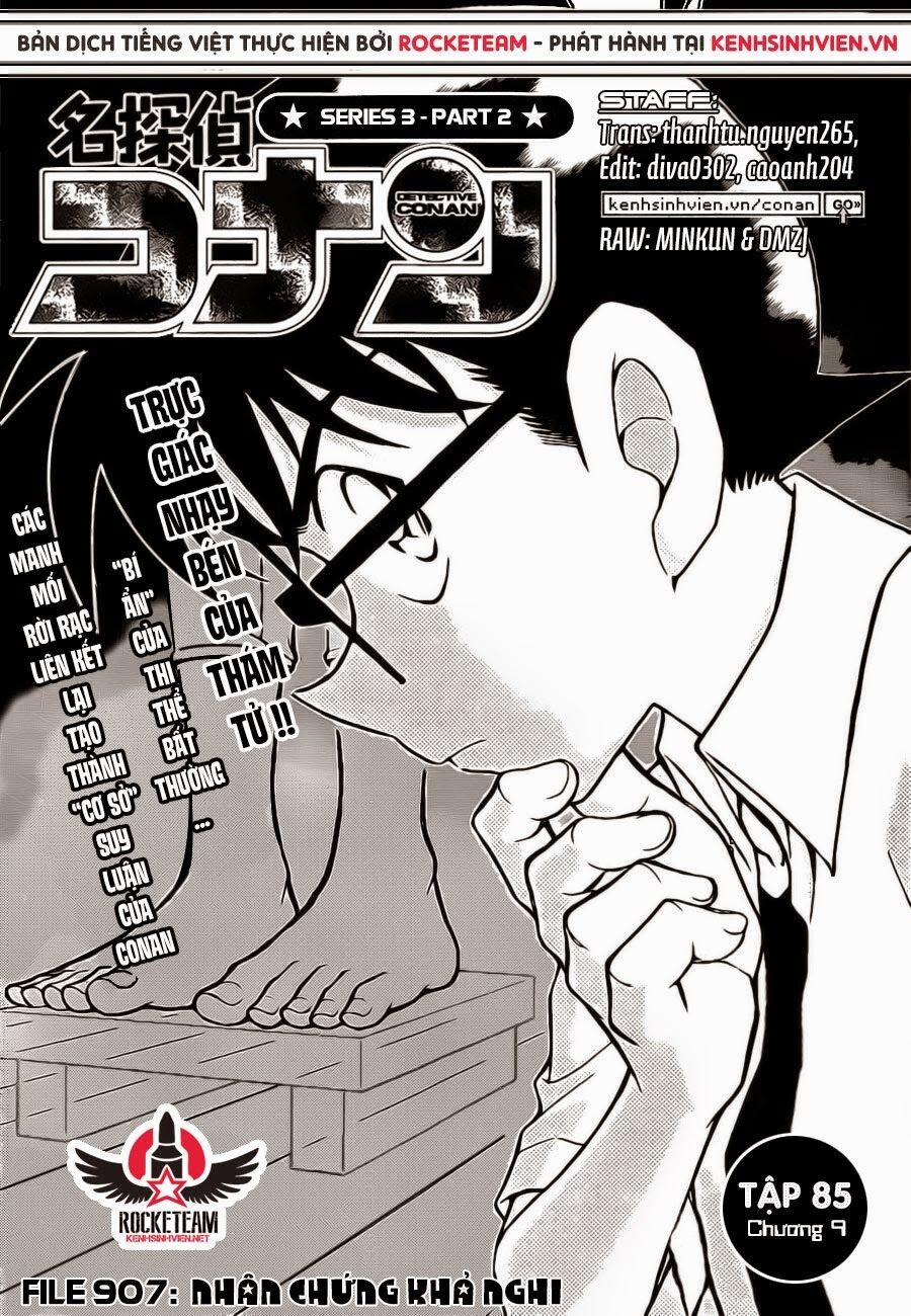 Thám Tử Conan 907 trang 1
