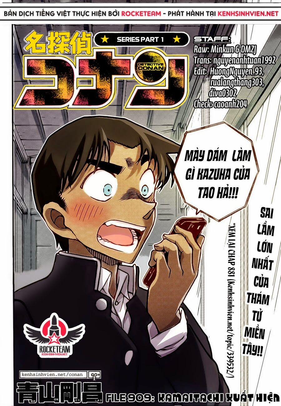 Thám Tử Conan 909 trang 1
