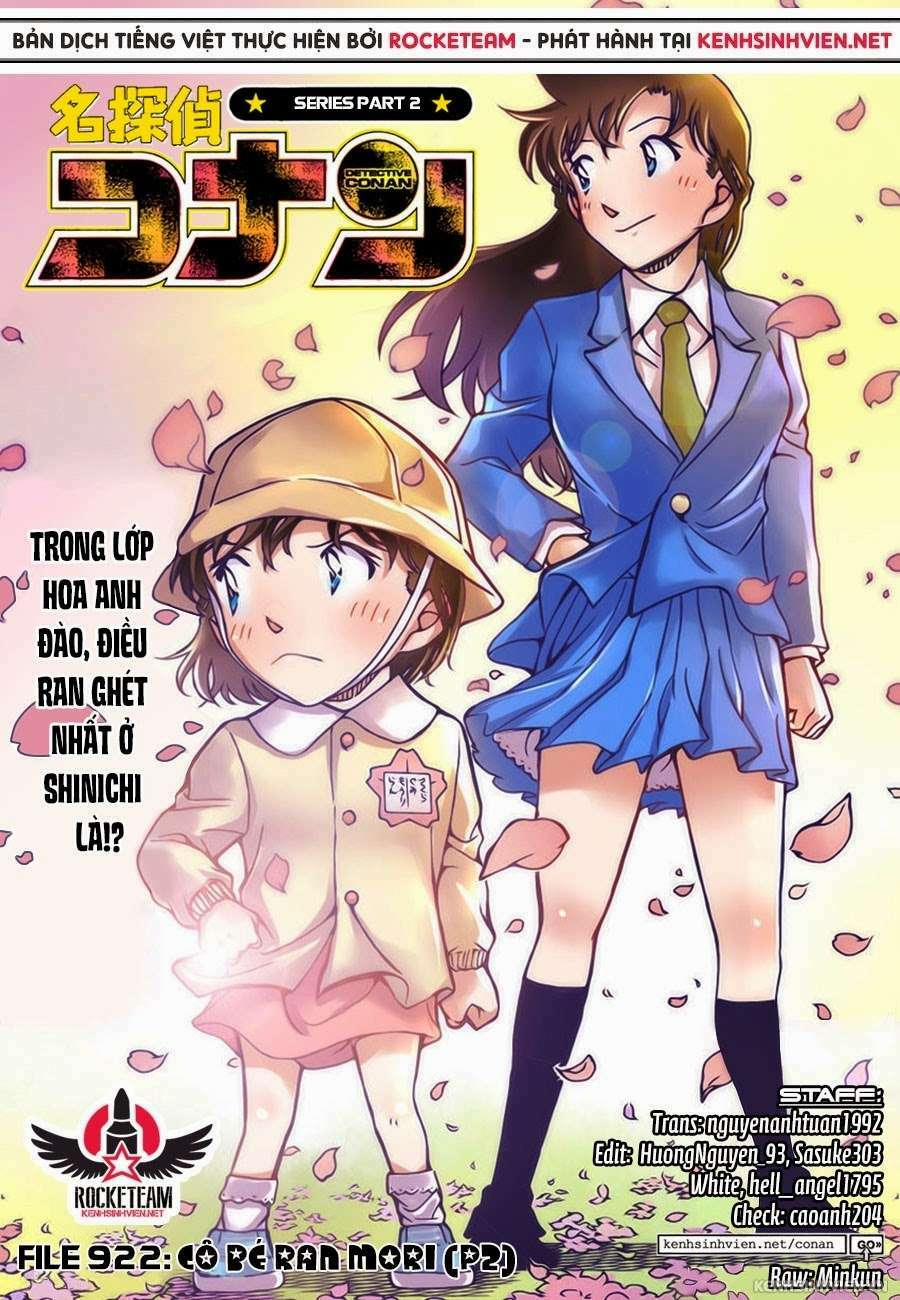 Thám Tử Conan 922 trang 0