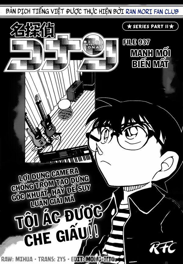 Thám Tử Conan 937 trang 1