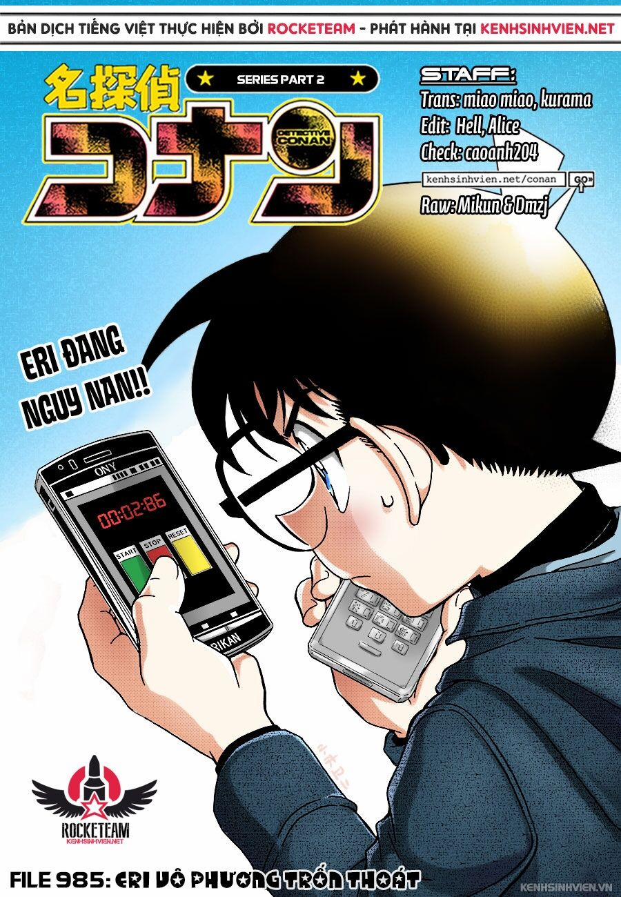 Thám Tử Conan 985 trang 0