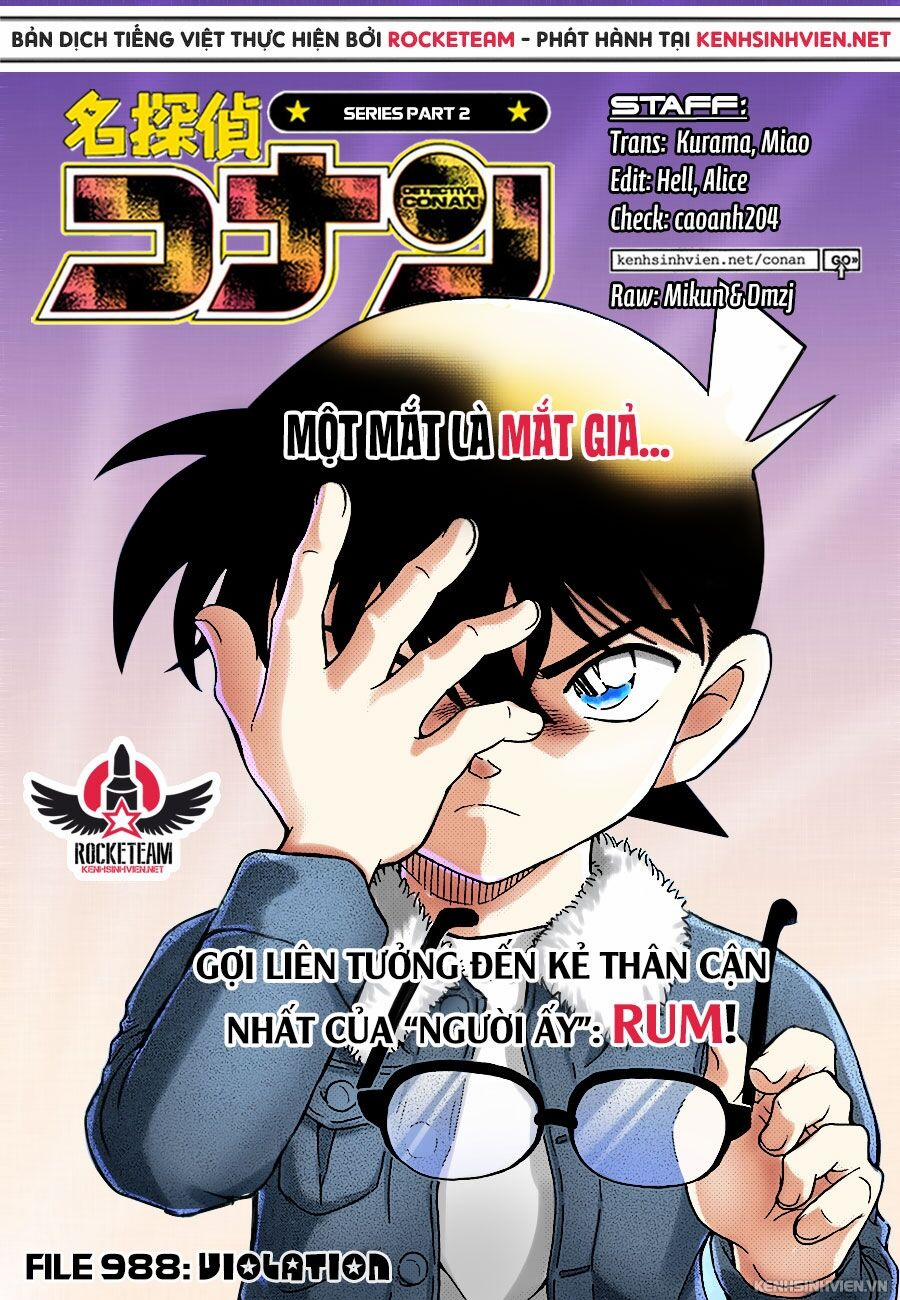 Thám Tử Conan 988 trang 0