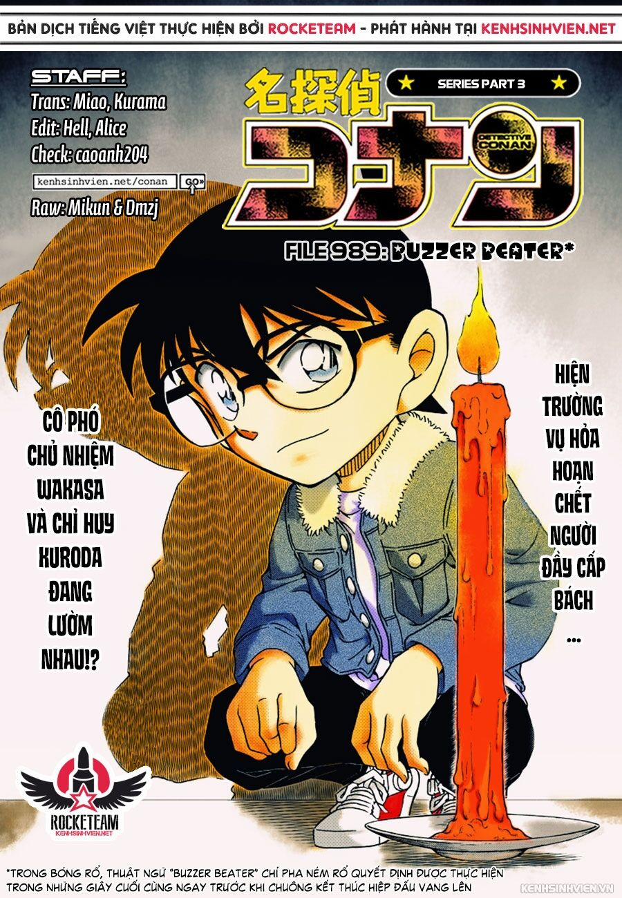 Thám Tử Conan 989 trang 0