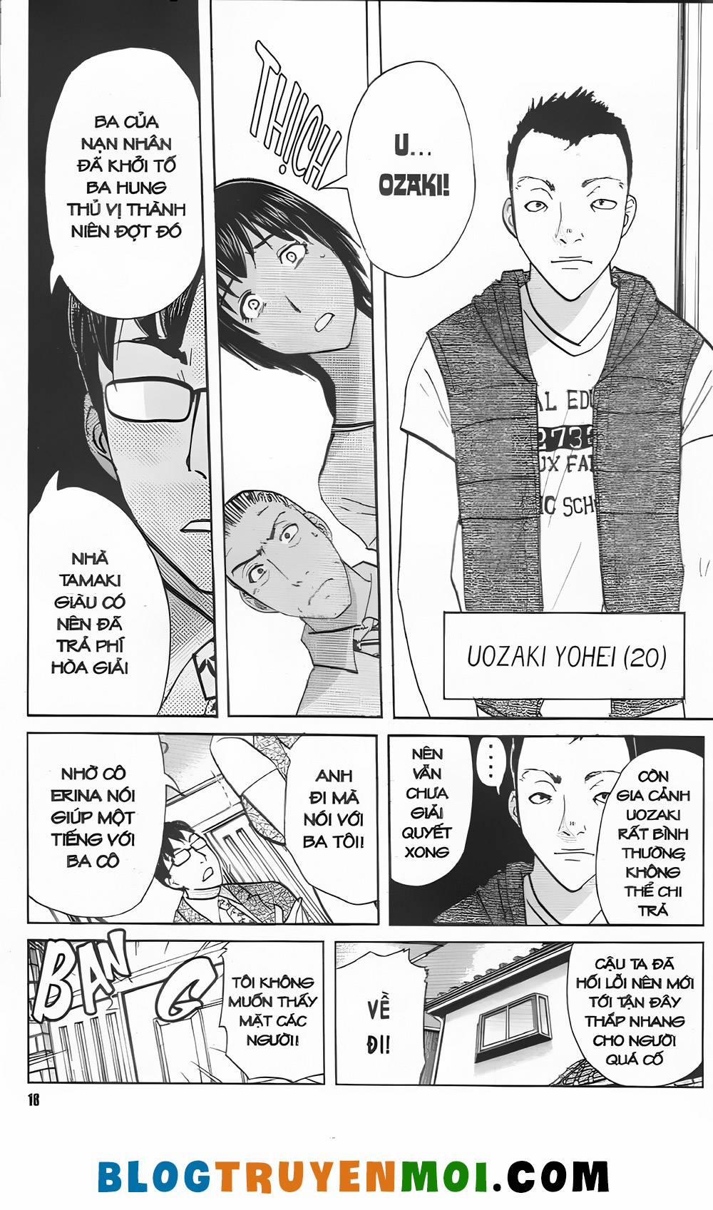 Thám Tử Kindaichi (Bản Đẹp) 0.0 Cuộc truy lùng thanh tra Kenmochi 0 trang 17