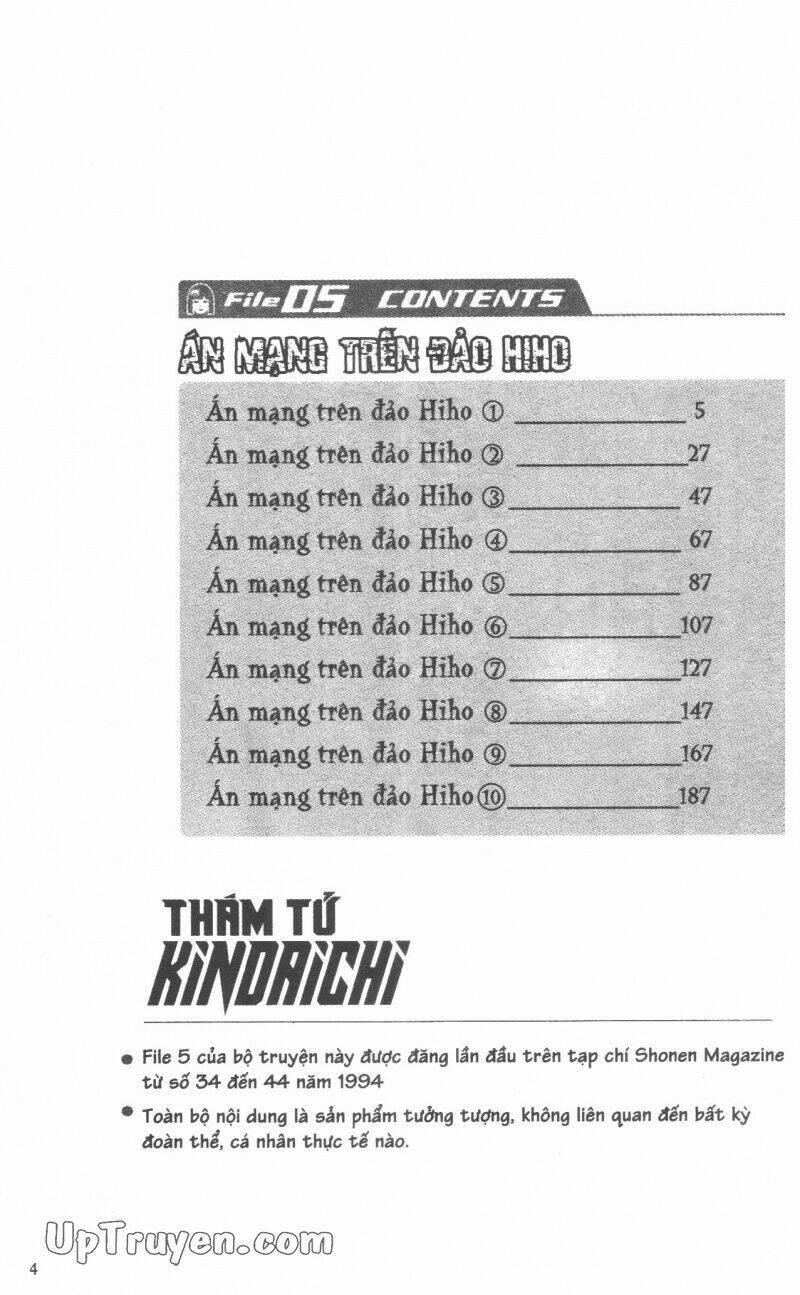 Thám Tử Kindaichi (Bản Đẹp) 5 trang 6