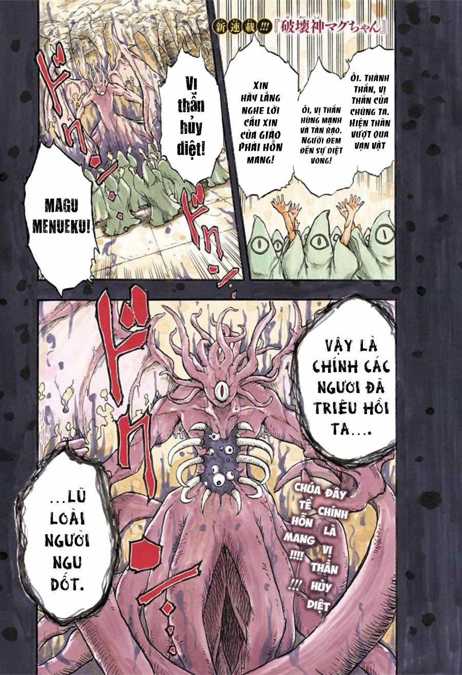 Thần Hủy Diệt: Magu-Chan 1 trang 2