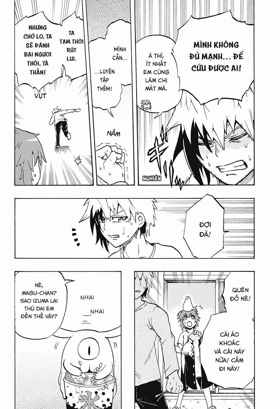 Thần Hủy Diệt: Magu-Chan 8 trang 19