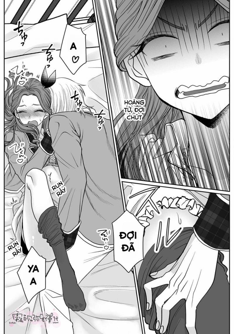 Thân Là Ác Nữ Trong Game Otome Lại Đi Vào Con …g Lược Hoàng Tử, Thấy Rõ Chỉ Là Nhân Vật Phản Diện 1.2 trang 10