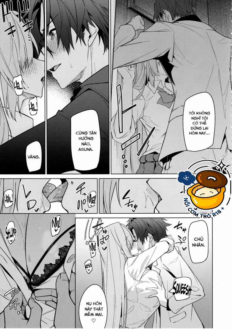 Thân Mật Với Asuna Sau Một Tuần Xa Cách 2 trang 13