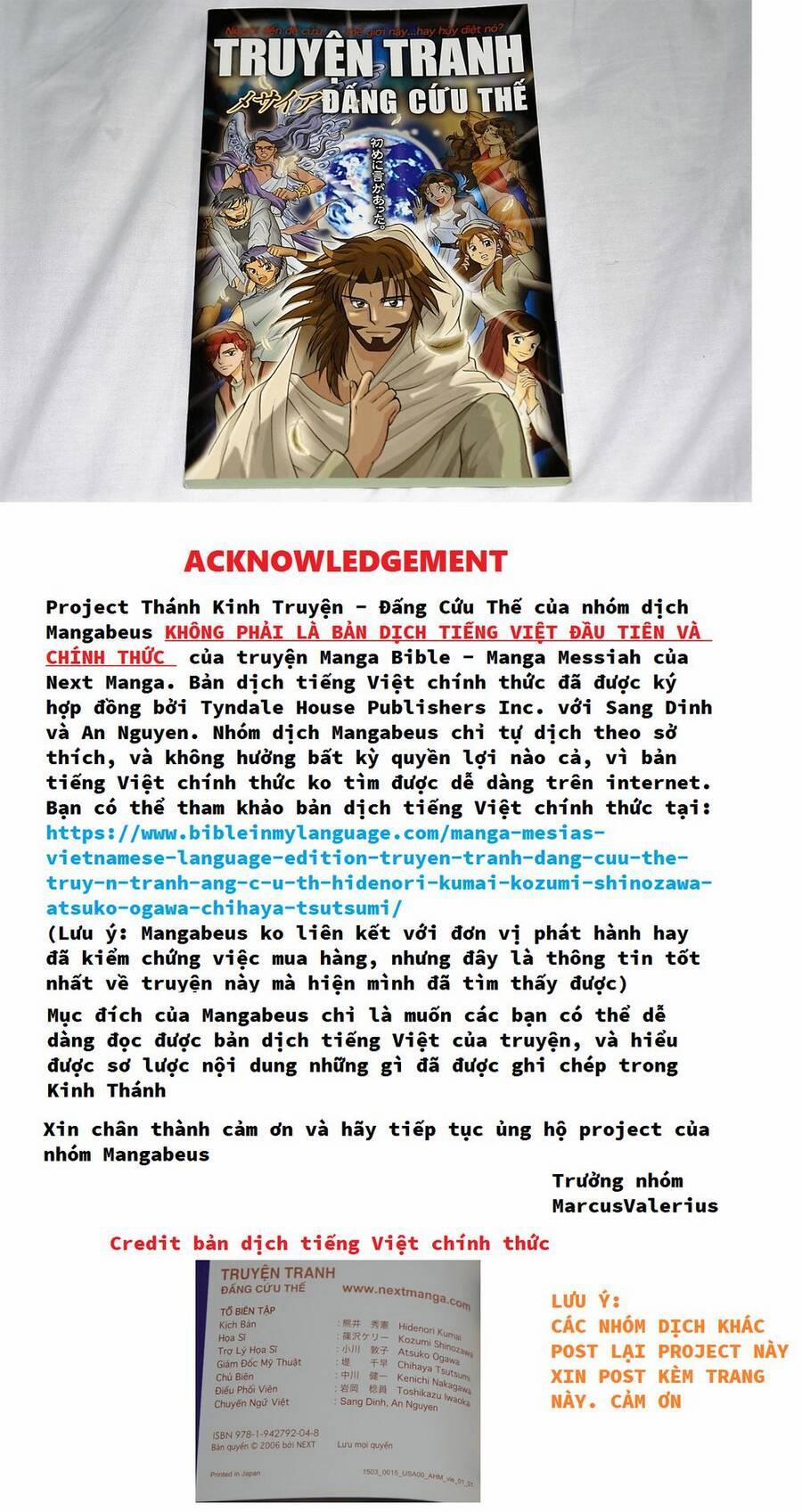 Thánh Kinh Truyện – Đấng Cứu Thế 18 trang 5